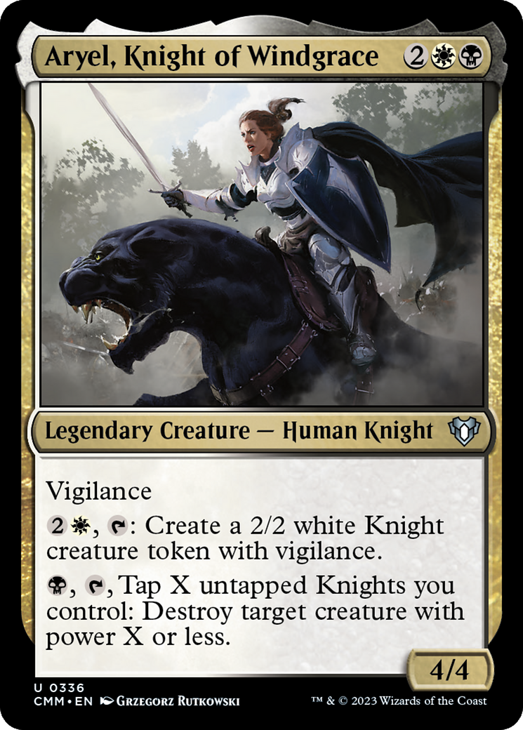 Aryel, Knight of Windgrace [Commander Masters] | Odin's Place