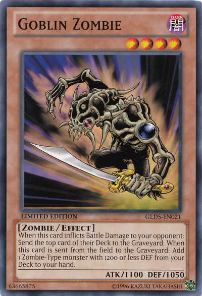 Goblin Zombie [GLD5-EN021] Common | Odin's Place