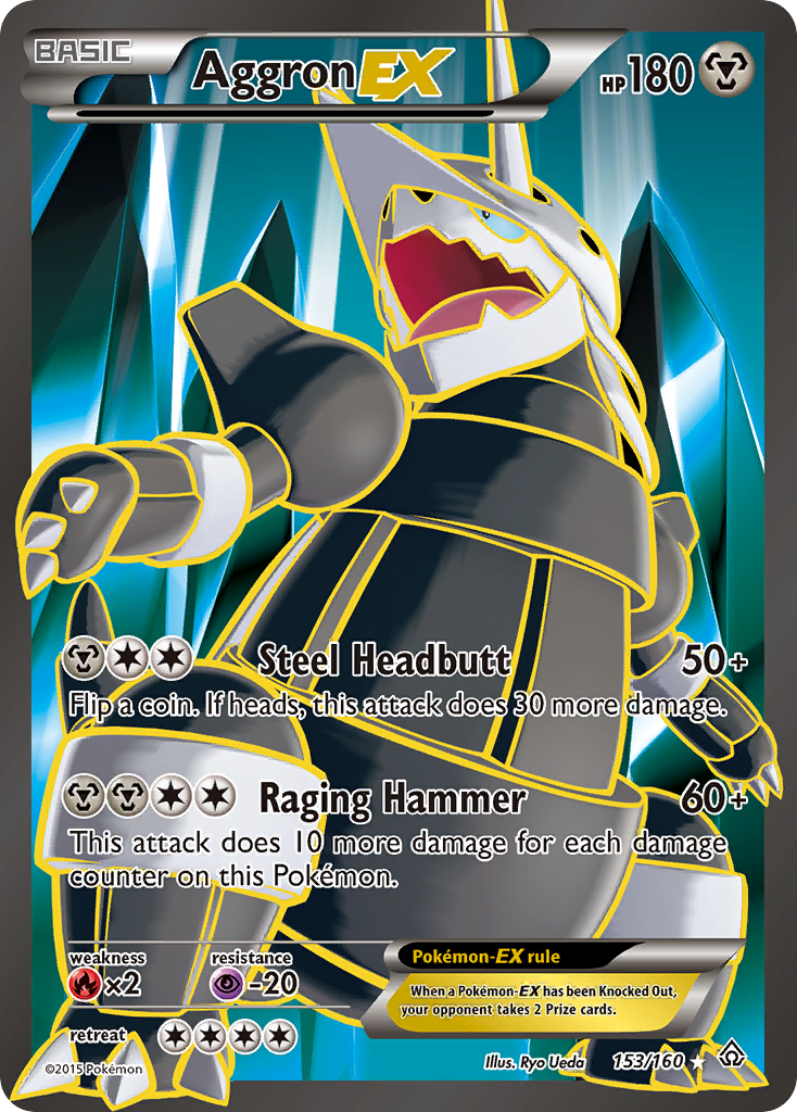 Aggron EX (153/160) [XY: Primal Clash] | Odin's Place