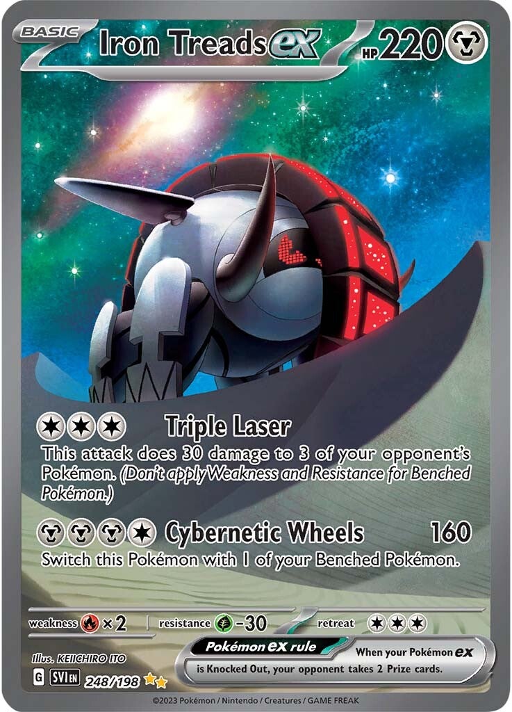 Iron Treads ex (248/198) [Scarlet & Violet: Base Set] | Odin's Place