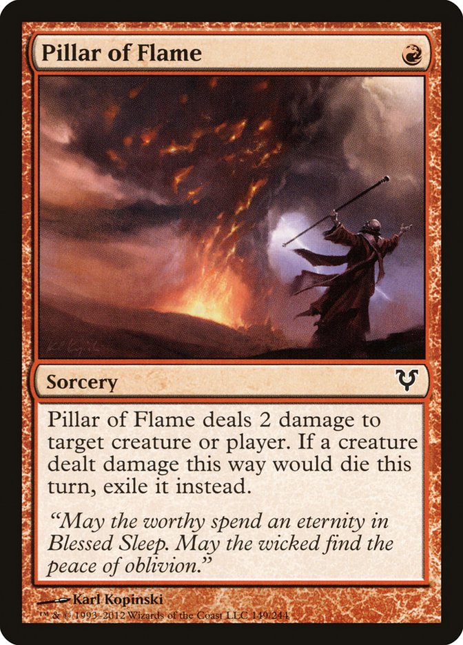 Pillar of Flame (149) [Avacyn Restored] | Odin's Place