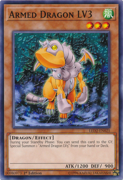 Armed Dragon LV3 [LED2-EN025] Common | Odin's Place