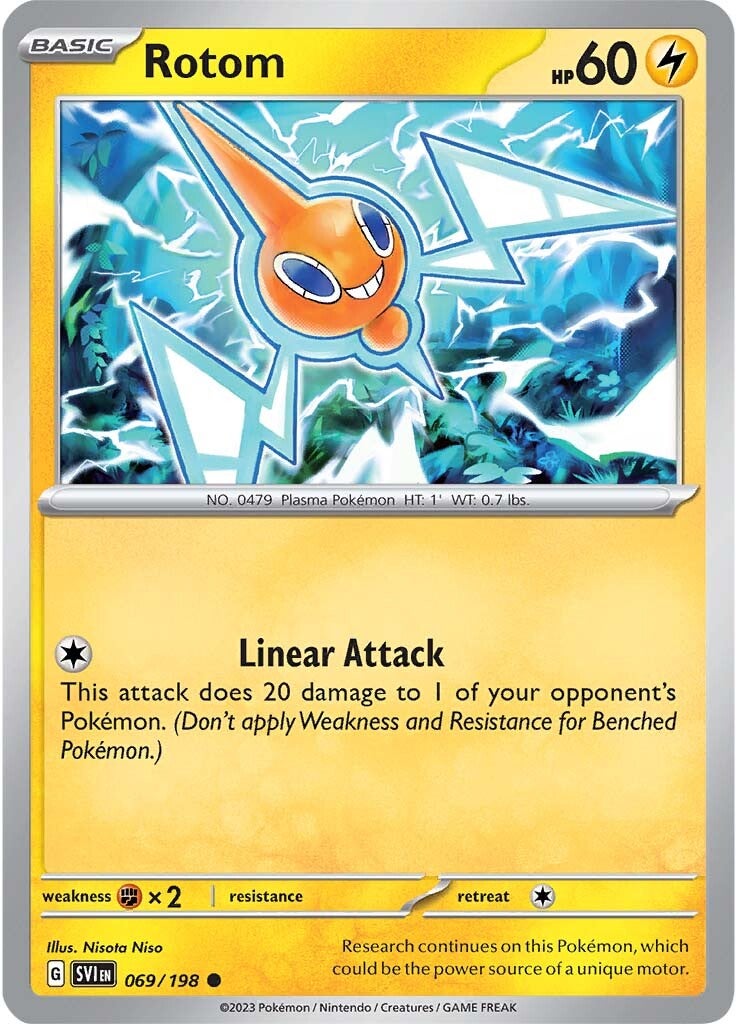 Rotom (069/198) [Scarlet & Violet: Base Set] | Odin's Place
