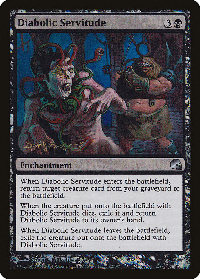 Diabolic Servitude (22) [Premium Deck Series: Graveborn] | Odin's Place