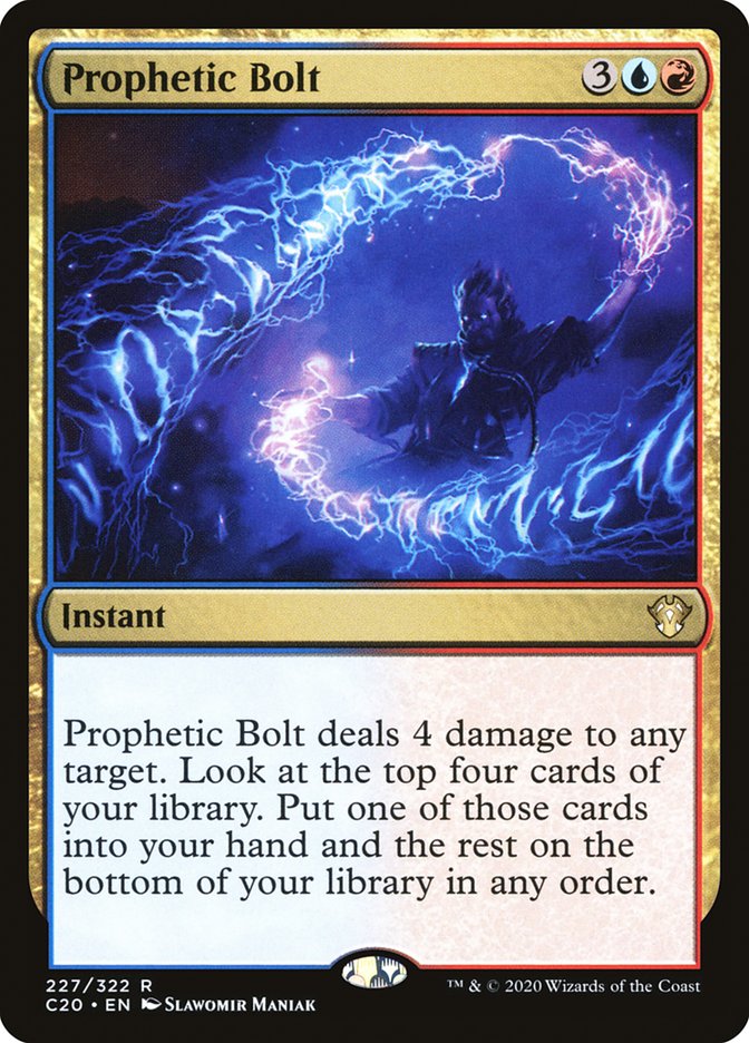 Prophetic Bolt [Commander 2020] | Odin's Place