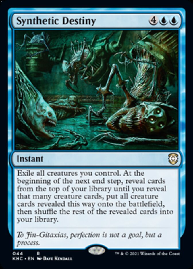 Synthetic Destiny [Kaldheim Commander] | Odin's Place
