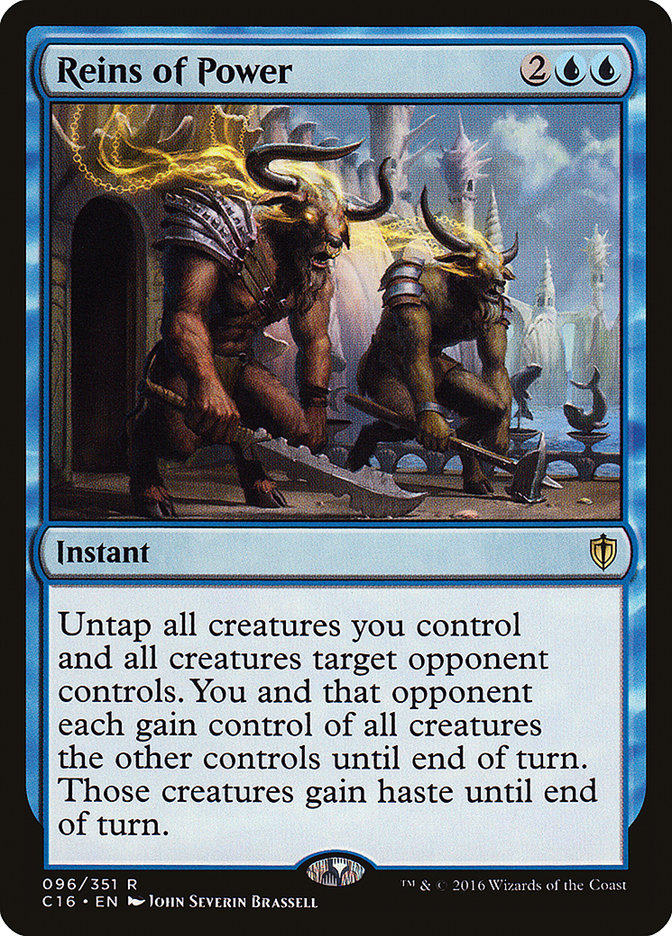 Reins of Power (96) [Commander 2016] | Odin's Place