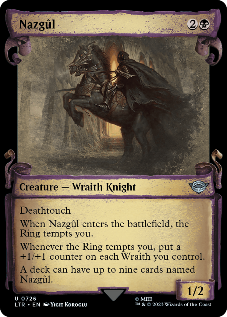 Nazgul (0726) [The Lord of the Rings: Tales of Middle-Earth Showcase Scrolls] | Odin's Place
