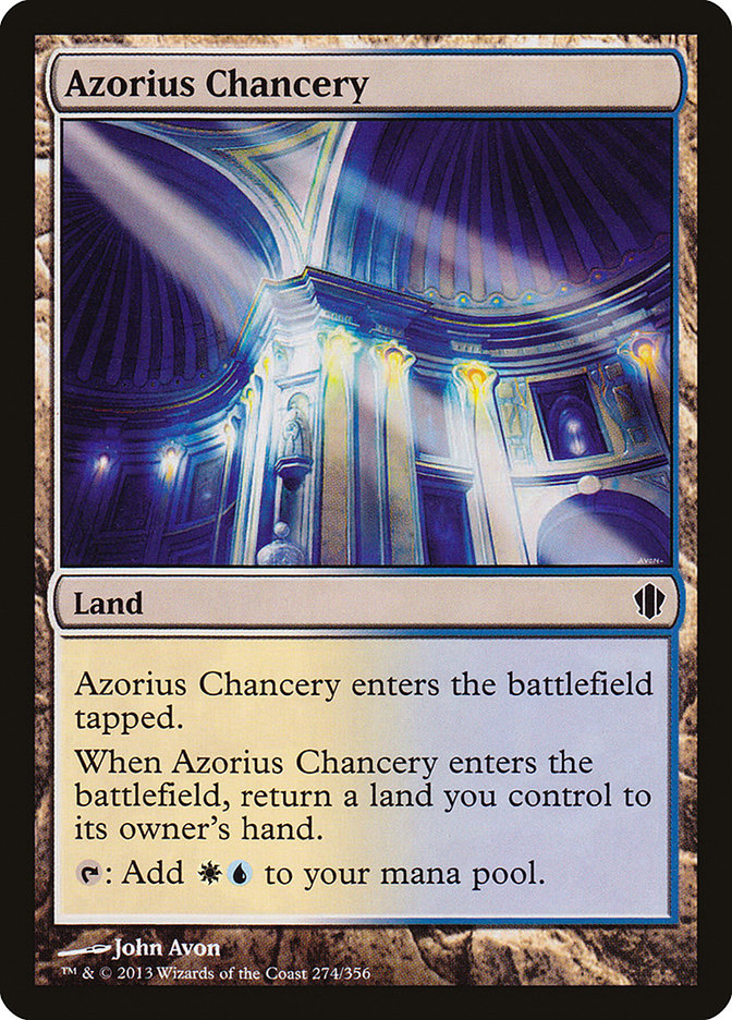 Azorius Chancery (274) [Commander 2013] | Odin's Place