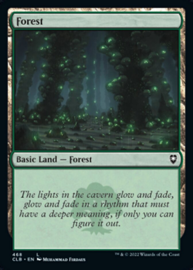 Forest (468) [Commander Legends: Battle for Baldur's Gate] | Odin's Place