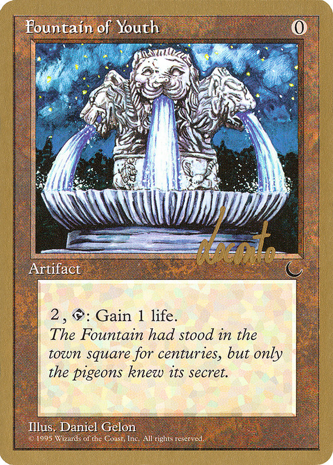 Fountain of Youth (Michael Loconto) [Pro Tour Collector Set] | Odin's Place