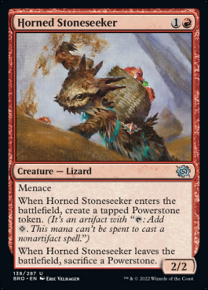 Horned Stoneseeker [The Brothers' War] | Odin's Place