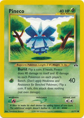 Pineco (61/75) [Neo Discovery Unlimited] | Odin's Place