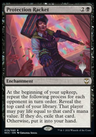 Protection Racket (Promo Pack) [Streets of New Capenna Commander Promos] | Odin's Place