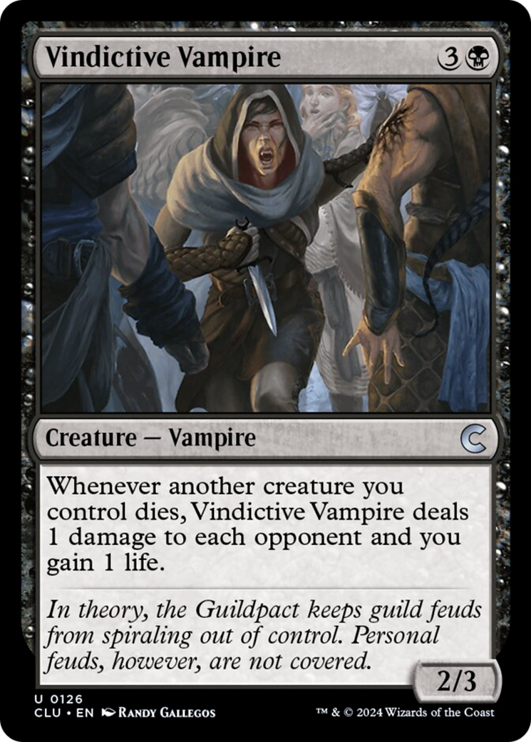 Vindictive Vampire [Ravnica: Clue Edition] | Odin's Place