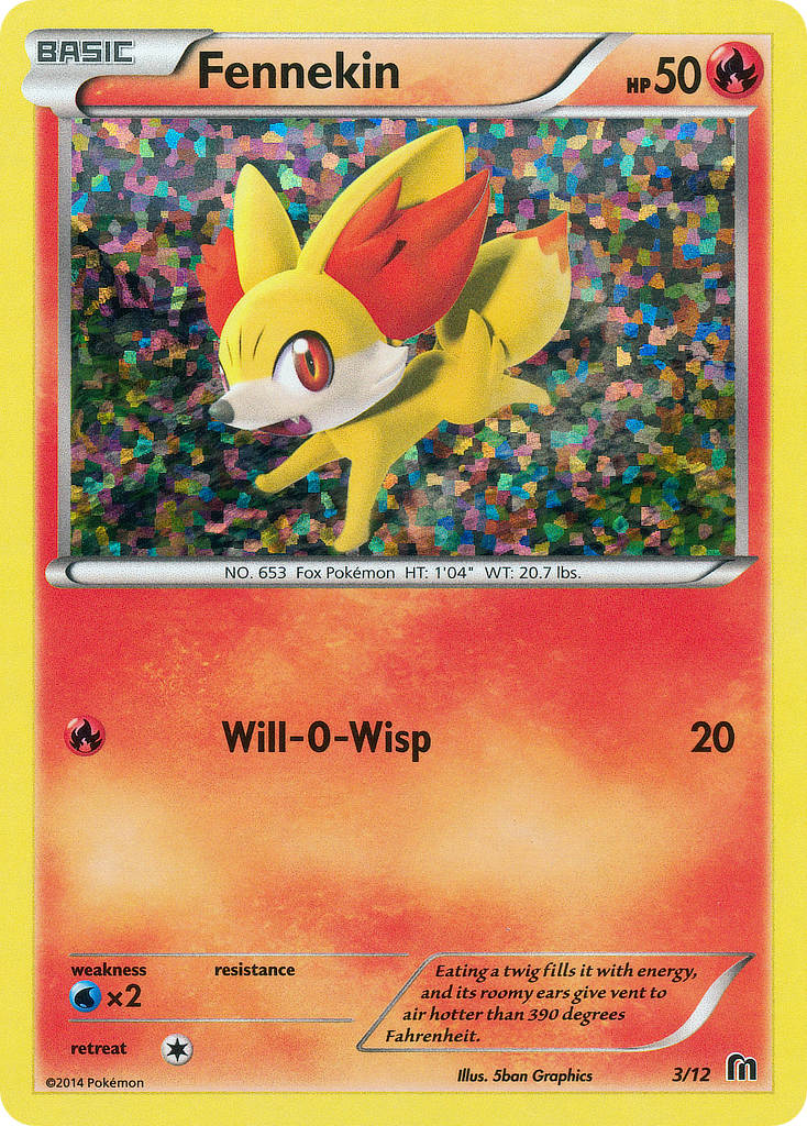 Fennekin (3/12) [McDonald's Promos: 2016 Collection] | Odin's Place