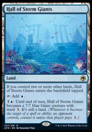 Hall of Storm Giants (Promo Pack) [Dungeons & Dragons: Adventures in the Forgotten Realms Promos] | Odin's Place