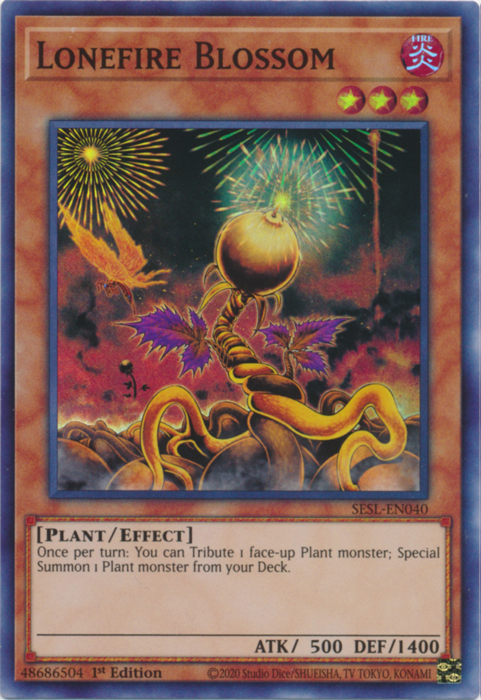Lonefire Blossom [SESL-EN040] Super Rare | Odin's Place