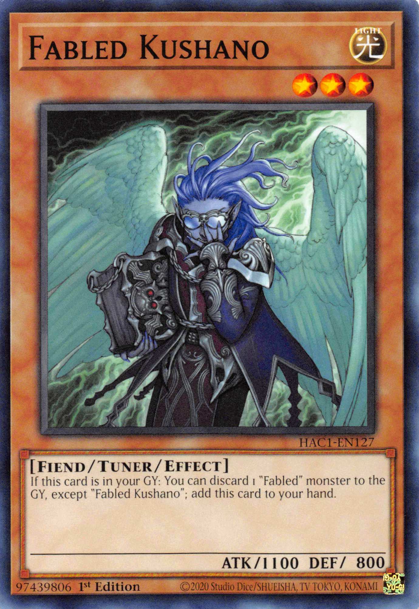 Fabled Kushano [HAC1-EN127] Common | Odin's Place