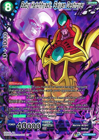 Baby Hatchhyack, Saiyan Destroyer (BT11-153) [Vermilion Bloodline] | Odin's Place