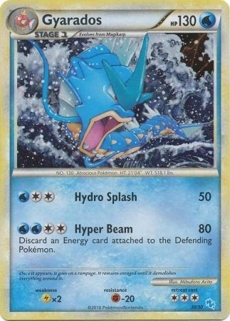 Gyarados (30/30) [HeartGold & SoulSilver: Trainer Kit - Gyarados] | Odin's Place