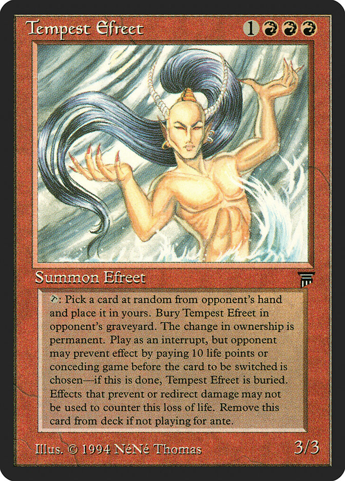 Tempest Efreet (166) [Legends] | Odin's Place