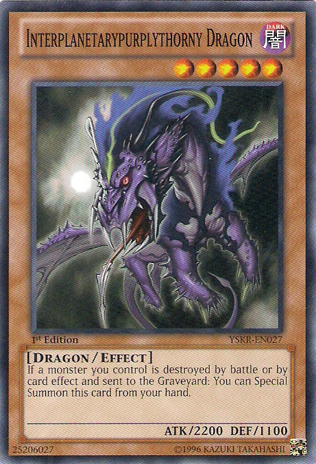 Interplanetarypurplythorny Dragon [YSKR-EN027] Common | Odin's Place