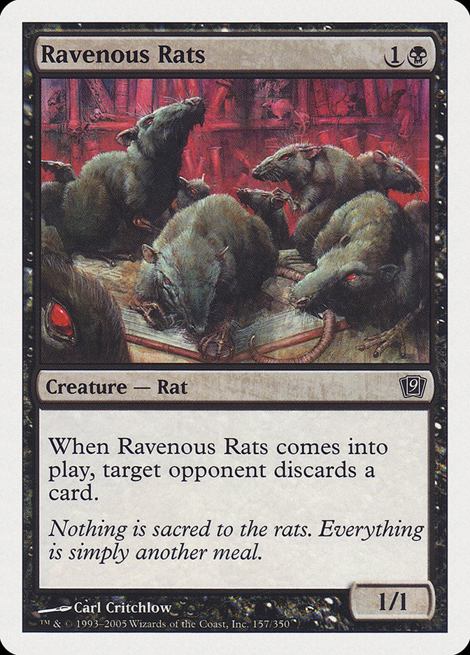 Ravenous Rats (157) [Ninth Edition] | Odin's Place
