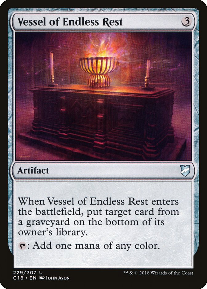 Vessel of Endless Rest (229) [Commander 2018] | Odin's Place