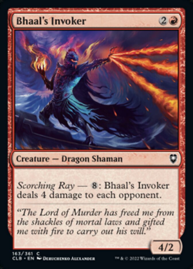 Bhaal's Invoker [Commander Legends: Battle for Baldur's Gate] | Odin's Place