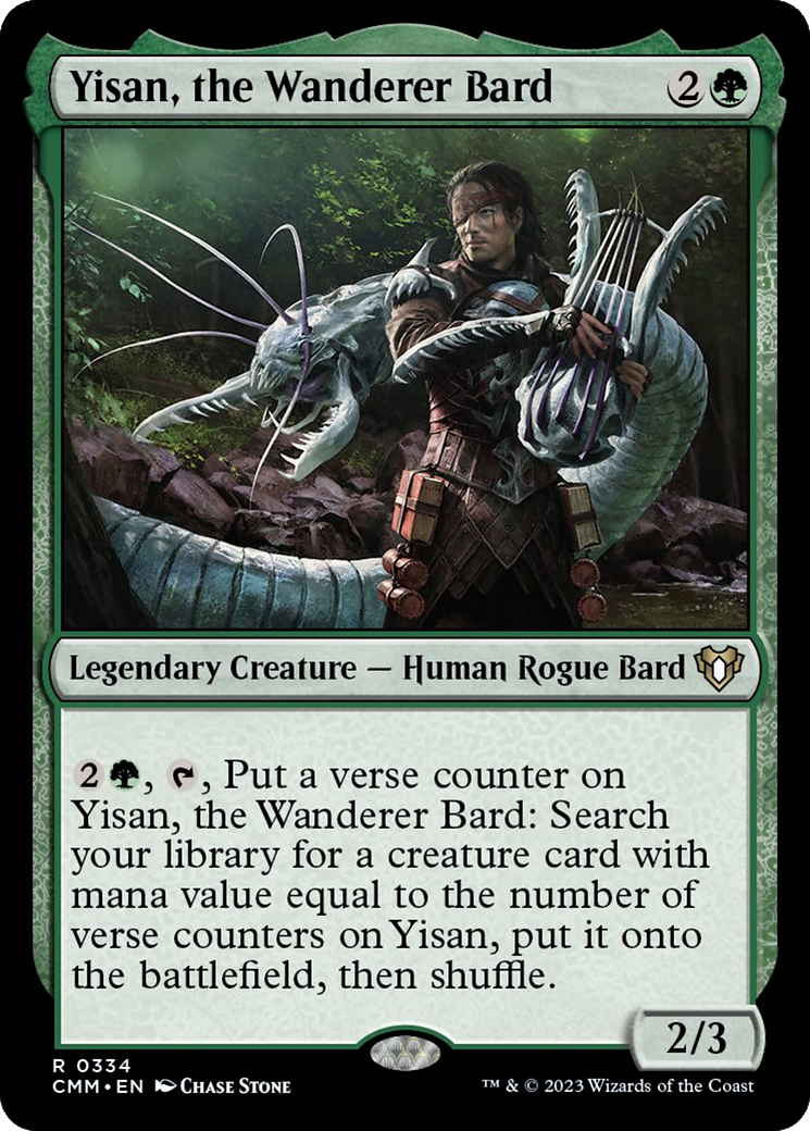 Yisan, the Wanderer Bard [Commander Masters] | Odin's Place