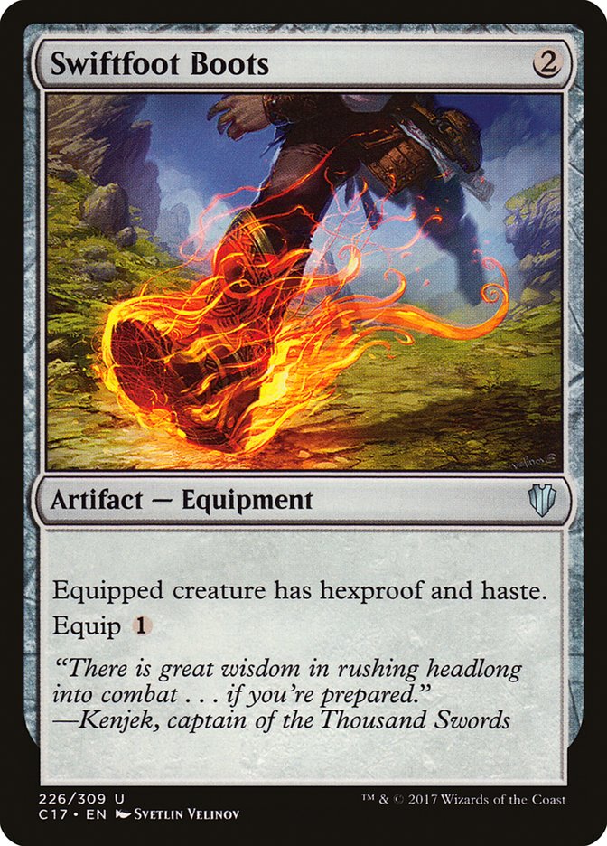 Swiftfoot Boots (226) [Commander 2017] | Odin's Place