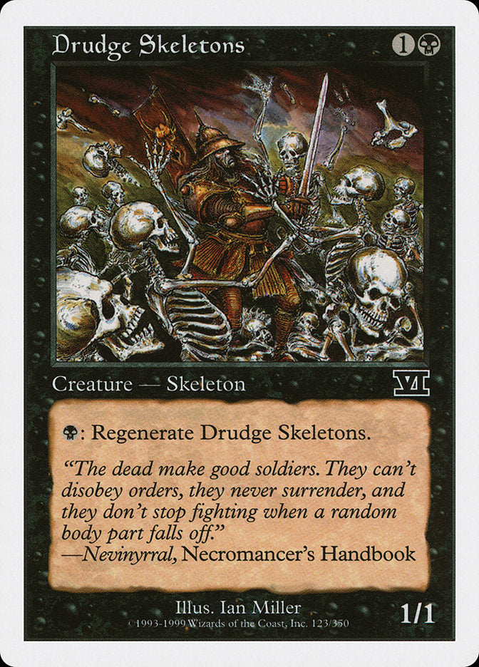 Drudge Skeletons (123) [Classic Sixth Edition] | Odin's Place