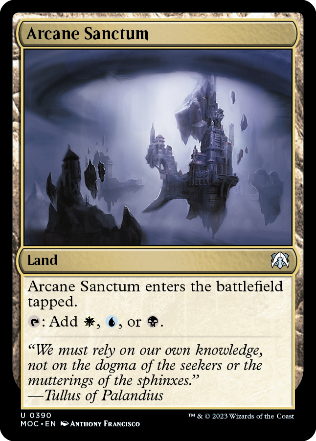 Arcane Sanctum [March of the Machine Commander] | Odin's Place