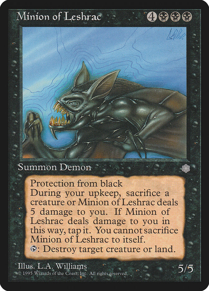 Minion of Leshrac (150) [Ice Age] | Odin's Place