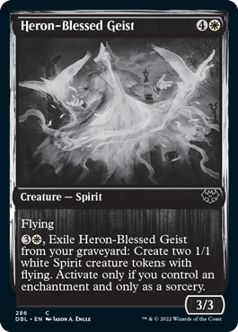 Heron-Blessed Geist [Innistrad: Double Feature] | Odin's Place