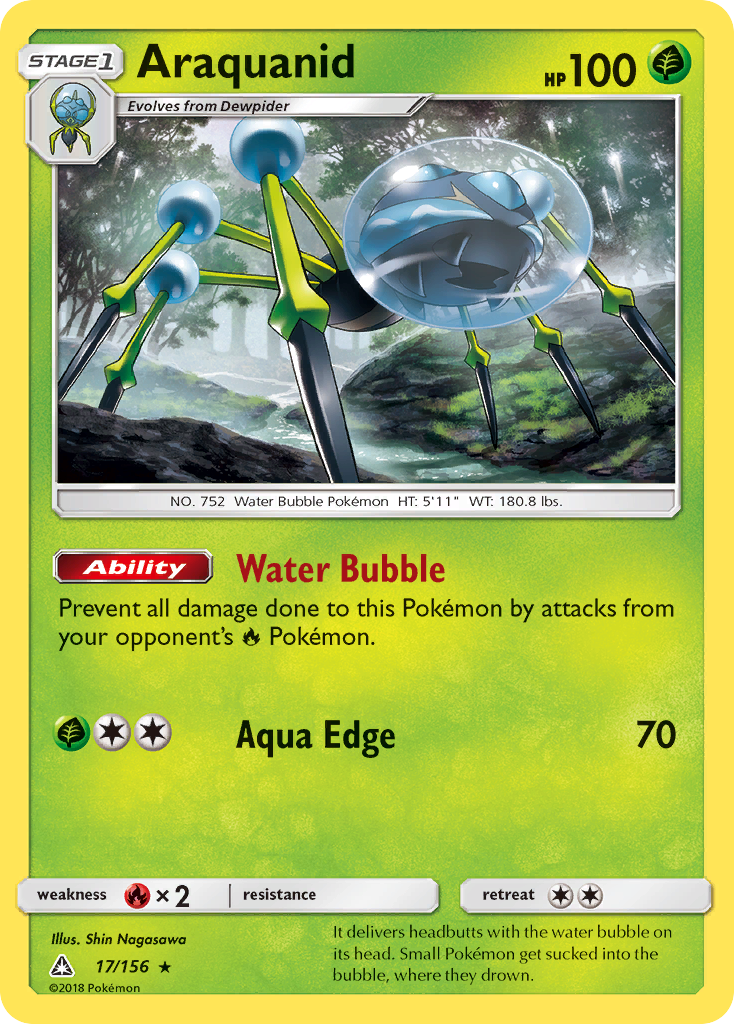 Araquanid (17/156) [Sun & Moon: Ultra Prism] | Odin's Place