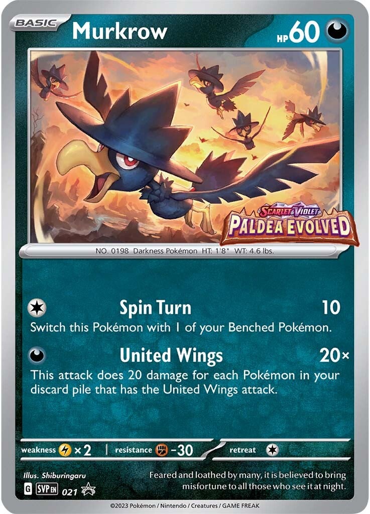 Murkrow (021) [Scarlet & Violet: Black Star Promos] | Odin's Place