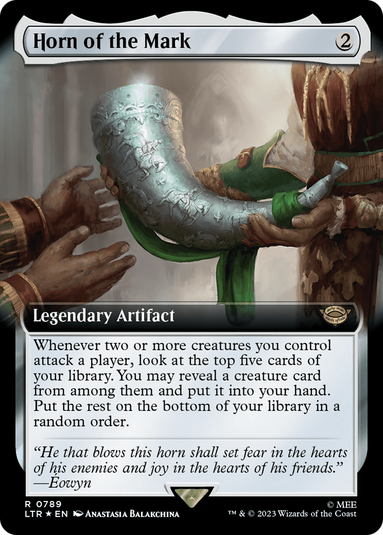Horn of the Mark (Extended Art) (Surge Foil) [The Lord of the Rings: Tales of Middle-Earth] | Odin's Place