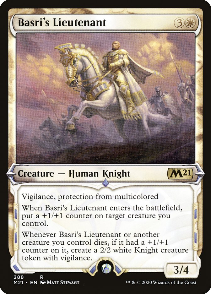 Basri's Lieutenant (Showcase) [Core Set 2021] | Odin's Place
