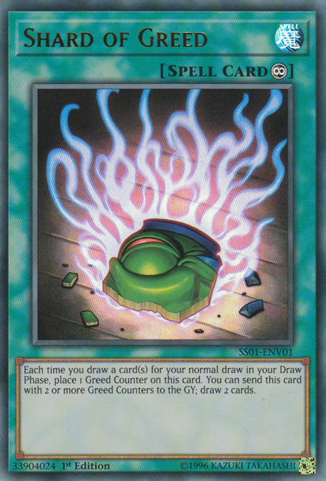 Shard of Greed [SS01-ENV01] Ultra Rare | Odin's Place