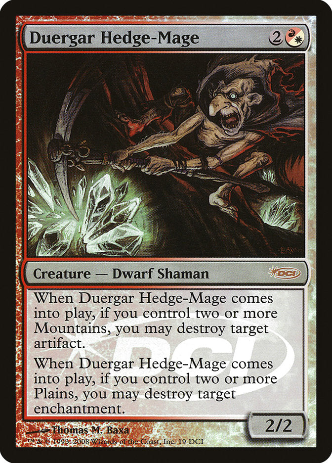 Duergar Hedge-Mage (19) [Gateway 2008] | Odin's Place
