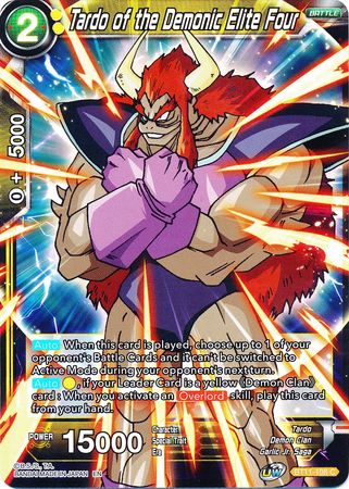 Tardo of the Demonic Elite Four (BT11-108) [Vermilion Bloodline] | Odin's Place
