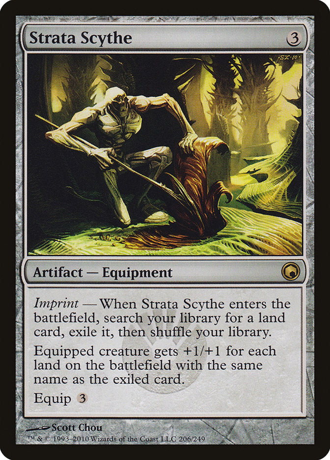 Strata Scythe (206) [Scars of Mirrodin] | Odin's Place