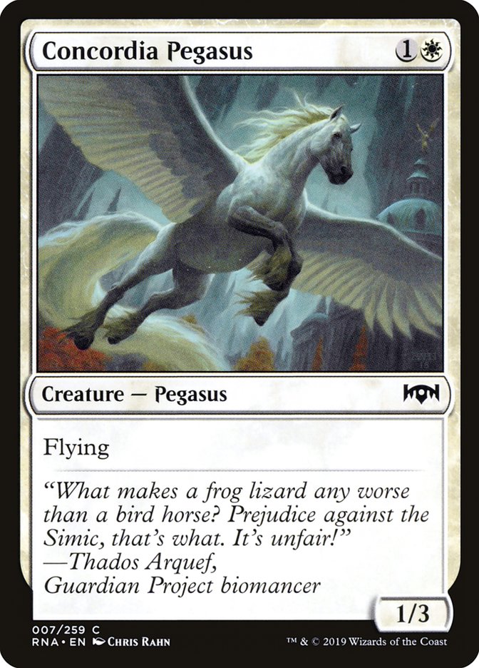 Concordia Pegasus (7) [Ravnica Allegiance] | Odin's Place