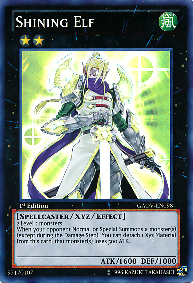 Shining Elf [GAOV-EN098] Super Rare | Odin's Place