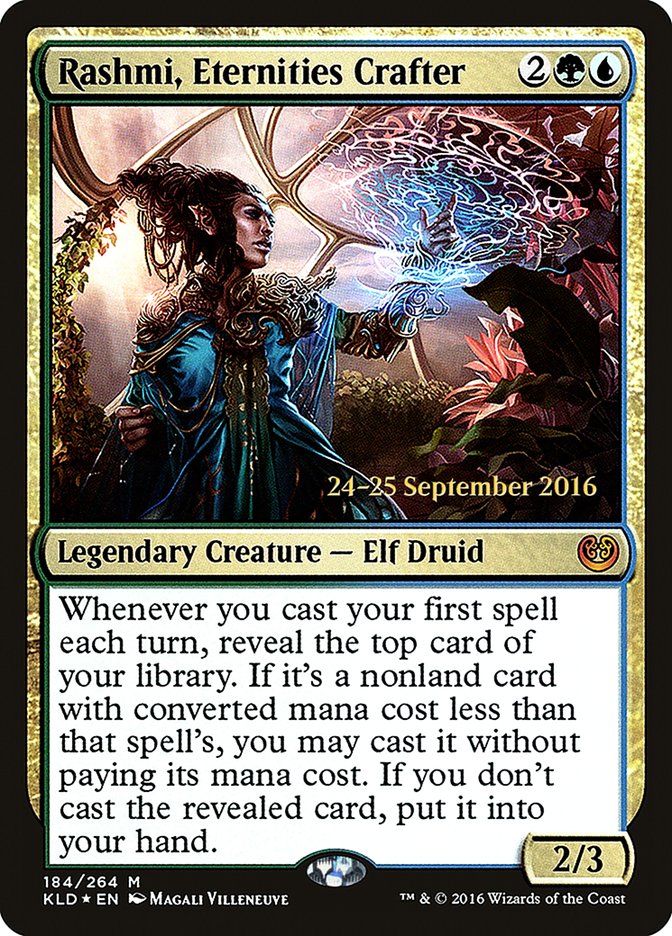 Rashmi, Eternities Crafter (184) [Kaladesh Prerelease Promos] | Odin's Place