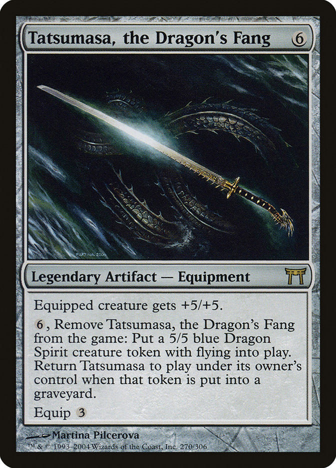 Tatsumasa, the Dragon's Fang (270) [Champions of Kamigawa] | Odin's Place