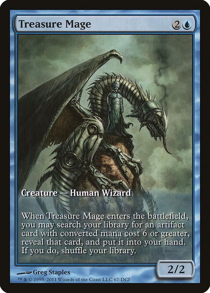 Treasure Mage (67) (Extended Art) [Mirrodin Besieged Promos] | Odin's Place