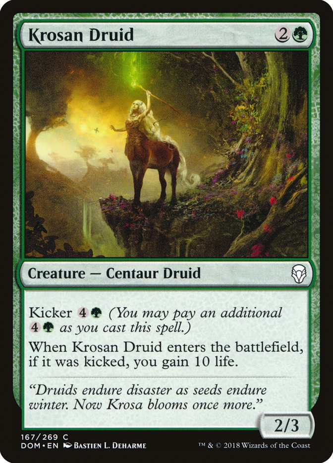 Krosan Druid (167) [Dominaria] | Odin's Place